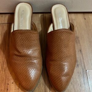 Leather Mule Slides - office wear, perfect for fall